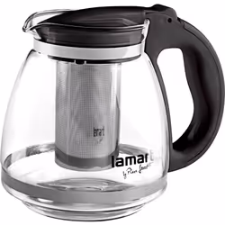 Lamart LT7027, Thé, Noir, Transparent, Verre, Plastique, 13 cm, 155 mm, 1 pièce(s)