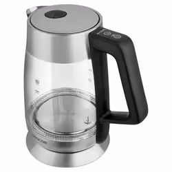 Sencor SWK 1890SS, 1,8 L, 2200 W, Noir, Acier inoxydable, Transparent, Verre, Métal, Plastique, Thermostat réglable, Indicate ...