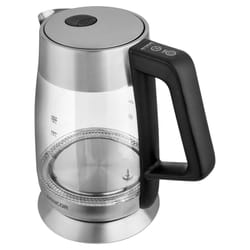 Sencor SWK 1890SS bouilloire 1,8 L 2200 W Noir, Acier inoxydable, Transparent