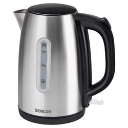 Sencor SWK 1720BK bouilloire 1,7 L 2200 W Noir, Acier inoxydable