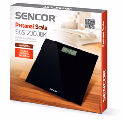 Sencor SBS 2300BK Rectangle Noir Pèse-personne électronique - Vue supplémentaire 4