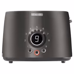 Sencor STS 6058BK, 2 part(s), Noir, Boutons, Rotatif, LCD, 1000 W, 220 - 240 V