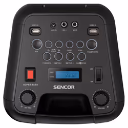 Sencor SSS 3800 ensemble audio pour la maison 60 W Noir