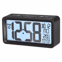 Sencor SDC 2800 B, Réveil numérique, Rectangle, Noir, 0 - 50 °C, F, °C, Sonnette