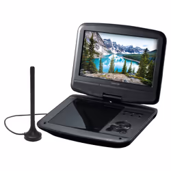 Sencor SPV 7926T, Lecteur DVD portable, Convertible, Noir, CD audio, CD vidéo, DVD audio, DVD, MP3, CD, CD-R, CD-RW, DVD+R, D ...