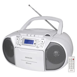 Sencor SPT 3907 W Système stéréo portable Numérique 4 W FM Blanc Lecture de MP3