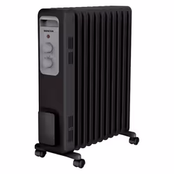 Radiateur bain dhuile - SENCOR - SOH 3311BK - 11 éléments - 2300W - Noir