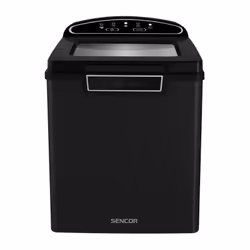 La machine a glaçons Sencor SIM 3000BK produit jusqu'a 12 kg de glaçons par jour en seulement 9 minutes. Compacte et portable ...