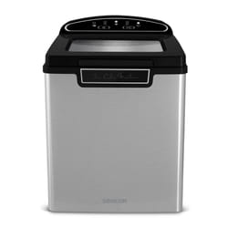 Sencor SIM 3500SS machine à glaçons Machine à glaçon portable 12 kg/24h 105 W Noir, Argent