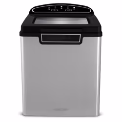 Sencor SIM 3500SS machine à glaçons Machine à glaçon portable 12 kg/24h 105 W Noir, Argent