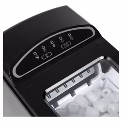 Sencor SIM 3500SS machine à glaçons Machine à glaçon portable 12 kg/24h 105 W Noir, Argent - Vue supplémentaire 4