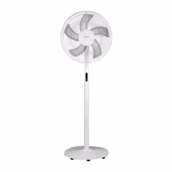 Le ventilateur sur pied Sencor SFN 4070WH offre une fonction 3 en 1 : sur pied, de table et de bureau. Avec un diametre de pa ...