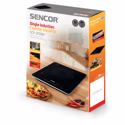 Sencor SCP 3701BK Noir Comptoir 29.5 cm Plaque avec zone à induction 1 zone(s) - Vue supplémentaire 12