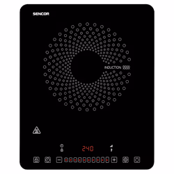 Sencor SCP 3701BK Noir Comptoir 29.5 cm Plaque avec zone à induction 1 zone(s)