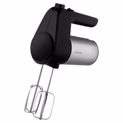 Sencor SHM 5207SS, Batteur à main, Noir, Acier inoxydable, Pétrisseur, Mélange, 1,2 m, 400 W, 220-240 V