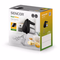 Sencor SHM 5207SS mixeur Batteur à main 400 W Noir, Acier inoxydable - Vue supplémentaire 11