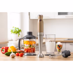 Sencor SHB 5607CH blender 0,8 L Mélangeur par immersion 1200 W Champagne, Acier inoxydable - Vue supplémentaire 22