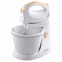 Sencor SHM 5330 EUE3, Batteur à main, Blanc, Jaune, Pétrisseur, Mélange, 500 W, 220-240 V, 50-60 Hz