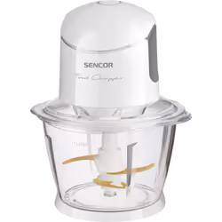 Sencor SCB 5100WH-EUE3, 1 L, Blanc, Verre, Titane, 800 W, Secteur