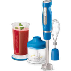 Sencor SHB 4462BL-EUE3 blender 0,7 L Mélangeur par immersion 1000 W Bleu, Acier inoxydable