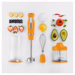 Sencor SHB 4463OR-EUE3 blender 0,7 L Mélangeur par immersion 1000 W Orange, Acier inoxydable - Vue supplémentaire 22