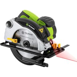 Fieldmann FDK 201302-E scie circulaire portative 18,5 cm Noir, Vert, Gris 4500 tr/min