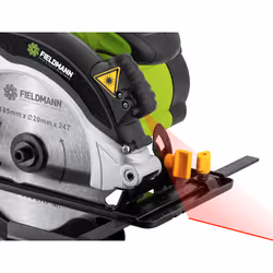 Fieldmann FDK 201302-E scie circulaire portative 18,5 cm Noir, Vert, Gris 4500 tr/min - Vue supplémentaire 6
