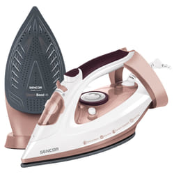 Sencor SSI 3520RS fer à repasser Fer à vapeur Semelle en céramique 3100 W Rose, Violet