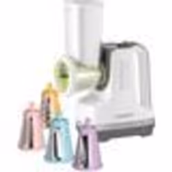 Découpe légumes et sorbétière - SENCOR - SSG 4500WH - 150 W - 6 accessoires - Blanc