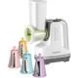 Découpe légumes et sorbétière - SENCOR - SSG 4500WH - 150 W - 6 accessoires - Blanc