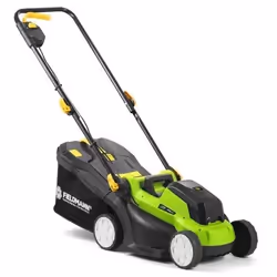 Tondeuse sans fil - FIELDMANN - 20V - Coupe 33 cm - Hauteur max 65 mm - Batterie et chargeur non inclus