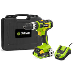 Fieldmann FDUV 70115-A perceuse 1300 tr/min Sans clé Noir, Vert