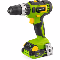 Fieldmann FDUV 70115-A perceuse 1300 tr/min Sans clé Noir, Vert