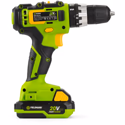 Fieldmann FDUV 70115-A perceuse 1300 tr/min Sans clé Noir, Vert - Vue supplémentaire 5