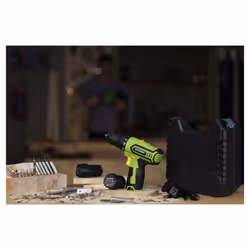 Fieldmann FDV 10252-A perceuse 1350 tr/min Noir, Vert