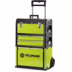 Fieldmann FDN 4150, Boîte à outils, Métal, Noir, Vert, 520 mm, 320 mm, 721 mm