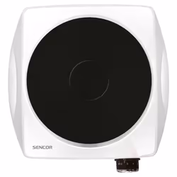 Sencor SCP 1503WH plaque Blanc Comptoir 24 cm Plaque scellée 1 zone(s)