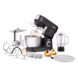 Sencor STM 3761BK, Robot mixer, Noir, Pétrisseur, Mélange, 4,5 L, Acier inoxydable, 1000 W