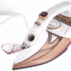 Sencor SSI 8300RS fer à repasser Fer à vapeur Semelle en céramique 3200 W Marron, Blanc - Vue supplémentaire 9