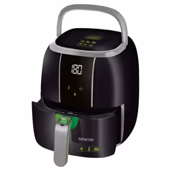 Sencor SFR 5321BK friteuse Unique 3 L Autonome 1400 W Friteuse d’air chaud Noir