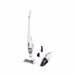 L'aspirateur balai sans fil 2-en-1 SVC 7811WH combine légereté et puissance. Son unité manuelle détachable permet de nettoyer ...