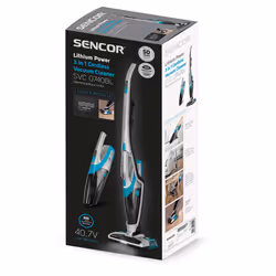 Sencor SVC 0740BL aspirateur de table Noir, Bleu, Argent Sans sac - Vue supplémentaire 23
