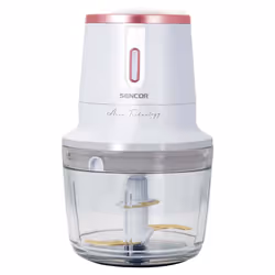 Sencor SCB 9000WH, 0,5 L, Rose, Blanc, Verre, Titane, Boutons, Batterie