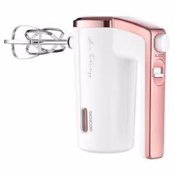 Sencor SHM 9000WH Batteur à main 50 W Rose, Blanc