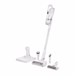 L'aspirateur balai sans fil 3-en-1 SVC 9829WH avec unité manuelle amovible est équipé d'un moteur numérique haute performance ...