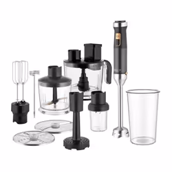 Le mixeur plongeant SENCOR SHB6552BK, puissant avec 1500 W, offre 7 fonctions en un seul appareil. Équipé de la technologie T ...