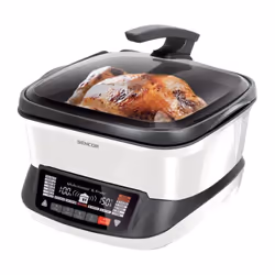 La friteuse SENCOR SFR 9400WH offre 18 fonctions pour cuisiner facilement. Avec une capacité de 4,8 L et une puissance de 180 ...