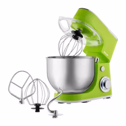 Le robot pâtissier Sencor STM 3631GR est un appareil multifonction puissant de 1300 W. Avec son grand bol en acier inoxydable ...
