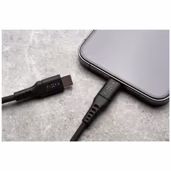 FIXED FIXDLS-CC12-BK câble USB USB 2.0 1,2 m USB C Noir - Vue supplémentaire 7