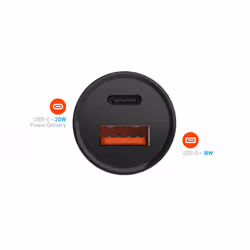 FIXED FIXCC20N-CU-BK chargeur d'appareils mobiles Universel Noir Allume-cigare Charge rapide Auto - Vue supplémentaire 6